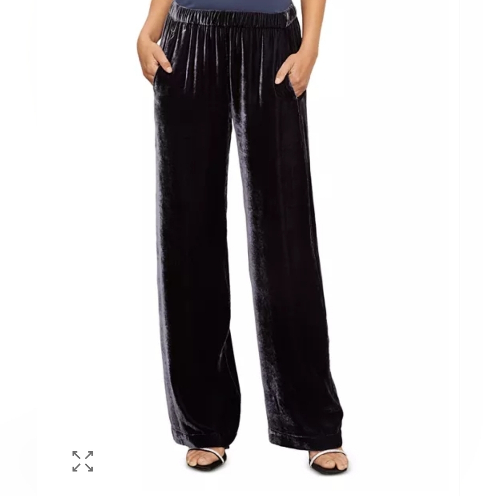 Velvet by Graham & Spencer Frida Black Wide Leg Pants Size Large